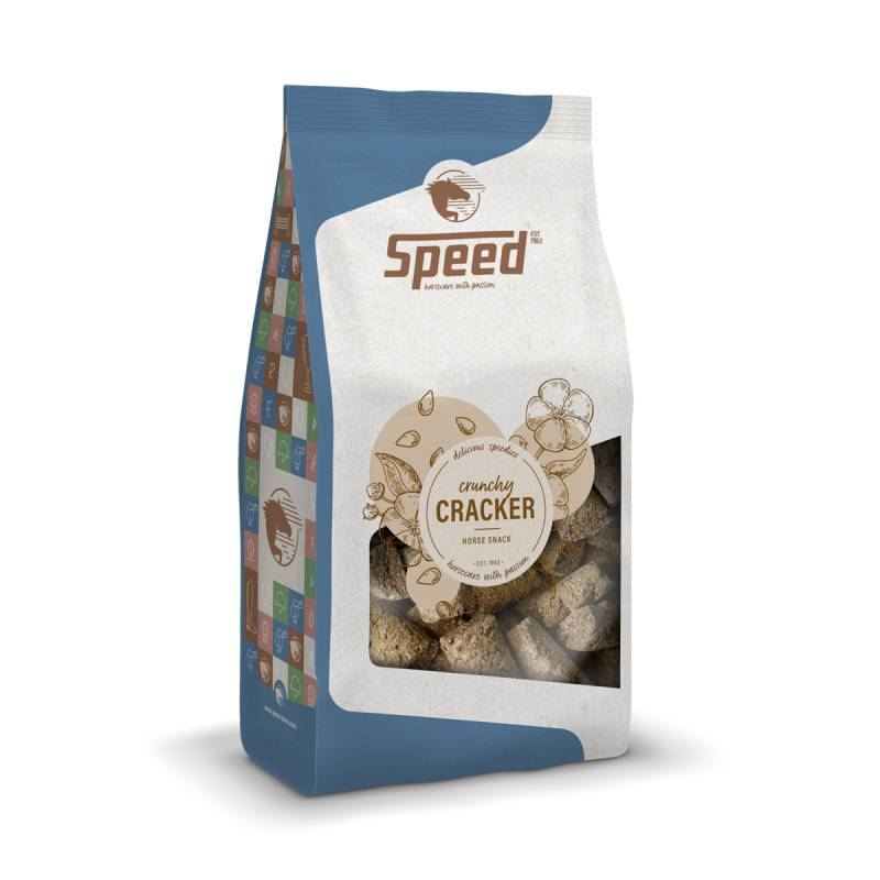 Speed delicious speedies Cracker 0,5 kg Knusprig gebackene Cracker-Leckerlis mit Leinsaat Speed delicious speedies Cracker 0,5 kg Knusprig gebackene Cracker-Leckerlis mit Leinsaat von Speed