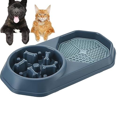 4-in-1 Slow Feeder Hundenapf Licky Matten für Hunde, Hunde Futternapf Slow Feeder Lick Matten für Katzen von Speedy Panther