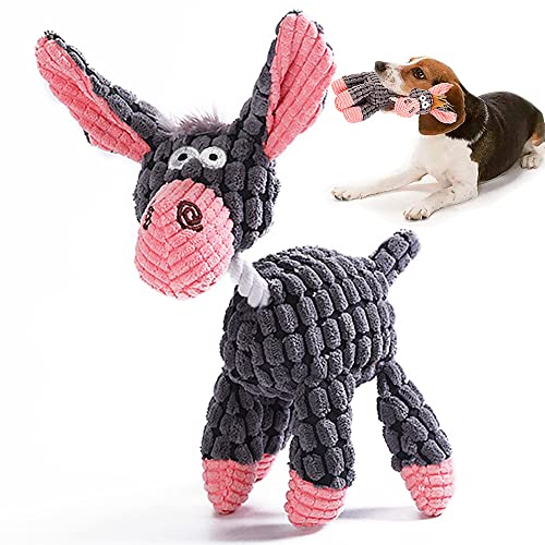 Speedy Panther Donkey Weiches Hundespielzeug für kleine und mittelgroße Hunde, quietschendes Hundespielzeug, Plüsch-Welpenspielzeug Speedy Panther Donkey Weiches Hundespielzeug für kleine und mittelgroße Hunde, quietschendes Hundespielzeug, Plüsch-Welpenspielzeug von Speedy Panther