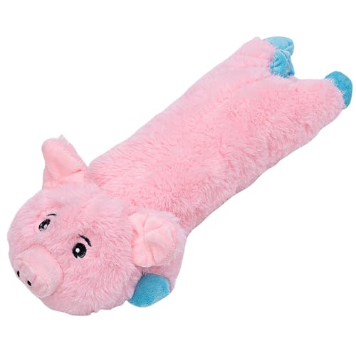 Plüsch Squeakey Hundespielzeug, Hundespielzeug für Große Hunde, Schwein Weiches Welpenspielzeug für Kleine Mittlere Große Hunde Plüsch Squeakey Hundespielzeug, Hundespielzeug für Große Hunde, Schwein Weiches Welpenspielzeug für Kleine Mittlere Große Hunde von Speedy Panther