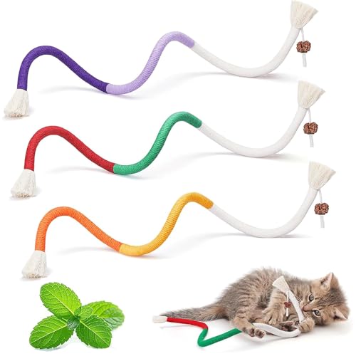 Speedy Panther Katzenminze-Kauspielzeug für Indoor-Katzen, 3 Stück, Kicker-Spielzeug, interaktives Kätzchen-Kauspielzeug für alle Rassen, 70 cm Speedy Panther Katzenminze-Kauspielzeug für Indoor-Katzen, 3 Stück, Kicker-Spielzeug, interaktives Kätzchen-Kauspielzeug für alle Rassen, 70 cm von Speedy Panther
