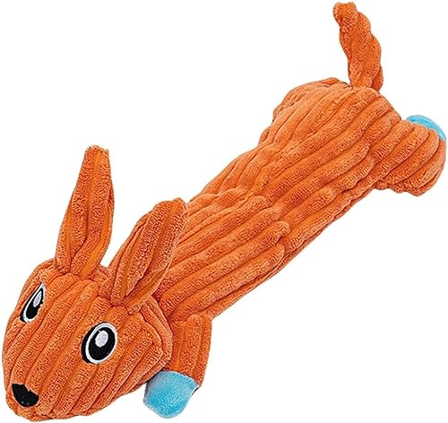Speedy Panther Plüsch Squeakey Hundespielzeug, Hundespielzeug für Große Hunde, Kaninchen Weiches Welpenspielzeug für Kleine Mittlere Große Hunde von Speedy Panther