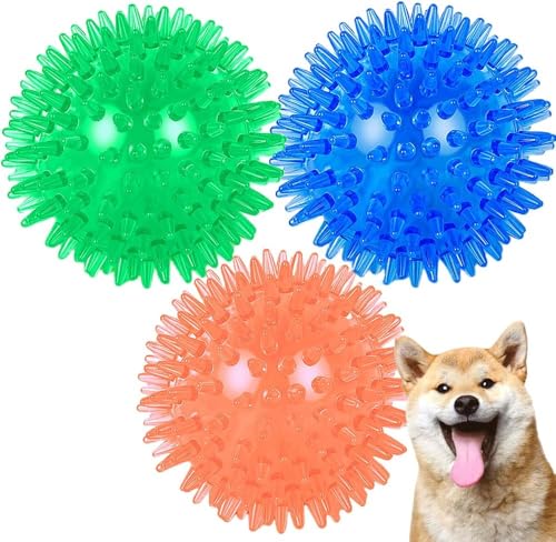 Speedy Panther Quietschender Hundeball für große Hunde, unzerstörbares Kauspielzeug, schwimmfähiges Pool-Spielzeug, 9 cm, 3 Stück Speedy Panther Quietschender Hundeball für große Hunde, unzerstörbares Kauspielzeug, schwimmfähiges Pool-Spielzeug, 9 cm, 3 Stück von Speedy Panther