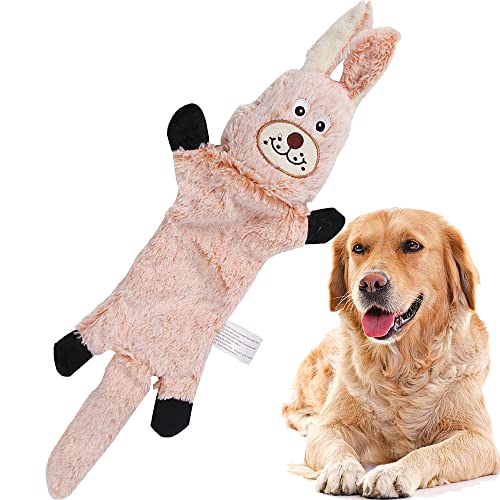 Speedy Panther Quietschendes Hundespielzeug für große Hunde, Plüsch-Hundespielzeug gegen Langeweile, weiches Hundespielzeug für kleine, mittelgroße und große Hunde (Kaninchen) von Speedy Panther