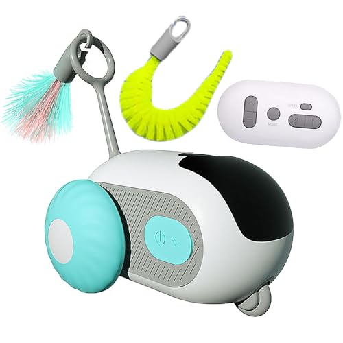 Speedy Panther Smart Cat Toys Auto, Fernbedienung & Automatisches Katzen-Maus-Spielzeug, Interaktives Katzenspielzeug für Indoor-Katzen Erwachsene - USB Wiederaufladbar von Speedy Panther