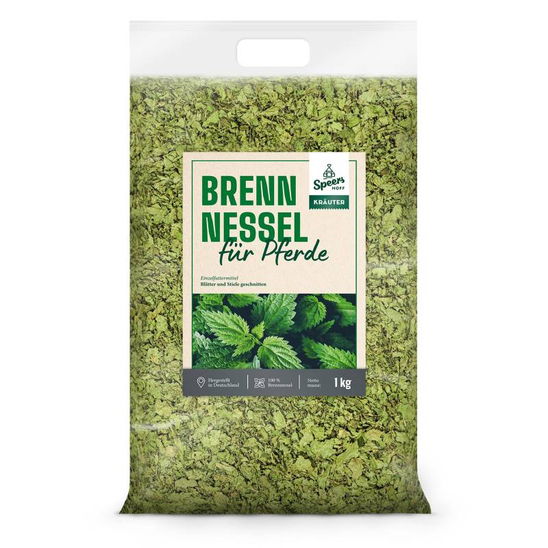 Speers Hoff Brennnessel für Pferde 1kg Bei Hufrehe & Nierenproblemen Speers Hoff Brennnessel für Pferde 1kg Bei Hufrehe & Nierenproblemen von Speers Hoff