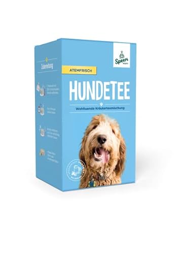 Speers Hoff - Hundetee I mit Tierärzten entwickelt I Reich an wertvollen Kräutern I Nahrungsergänzung I natürliche Vorsorge I 18 Doppelkammerbeutel à 1,75g, Hundetee:Atemfrisch 18 Beutel Speers Hoff - Hundetee I mit Tierärzten entwickelt I Reich an wertvollen Kräutern I Nahrungsergänzung I natürliche Vorsorge I 18 Doppelkammerbeutel à 1,75g, Hundetee:Atemfrisch 18 Beutel von Speers Hoff