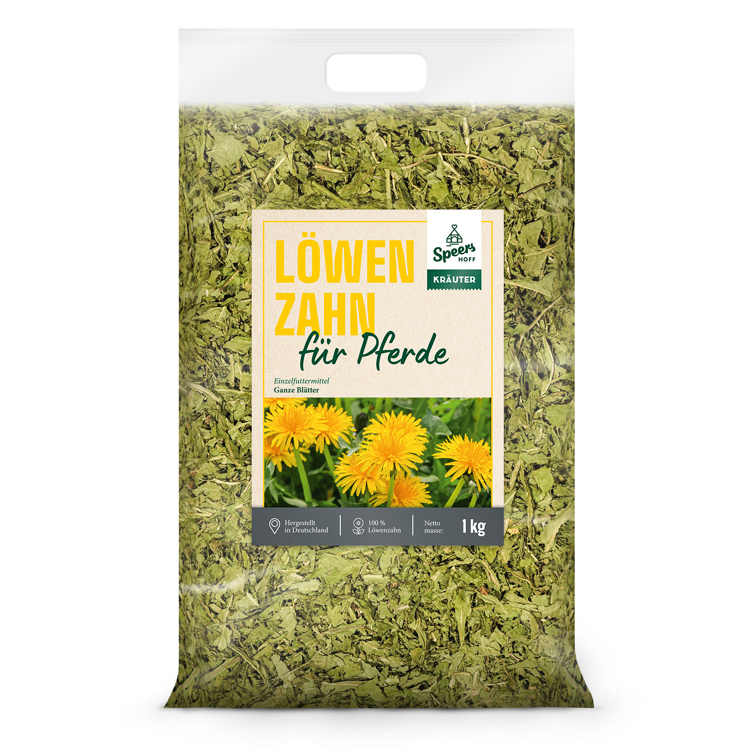 Speers Hoff Löwenzahn für Pferde 1kg Für Verdauung & Entgiftung Speers Hoff Löwenzahn für Pferde 1kg Für Verdauung & Entgiftung von Speers Hoff