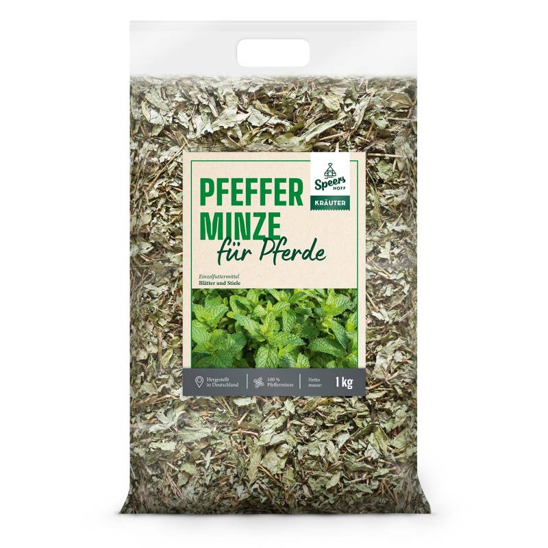 Speers Hoff Pfefferminze für Pferde 1kg  Für Atemwege & Verdauung von Speers Hoff