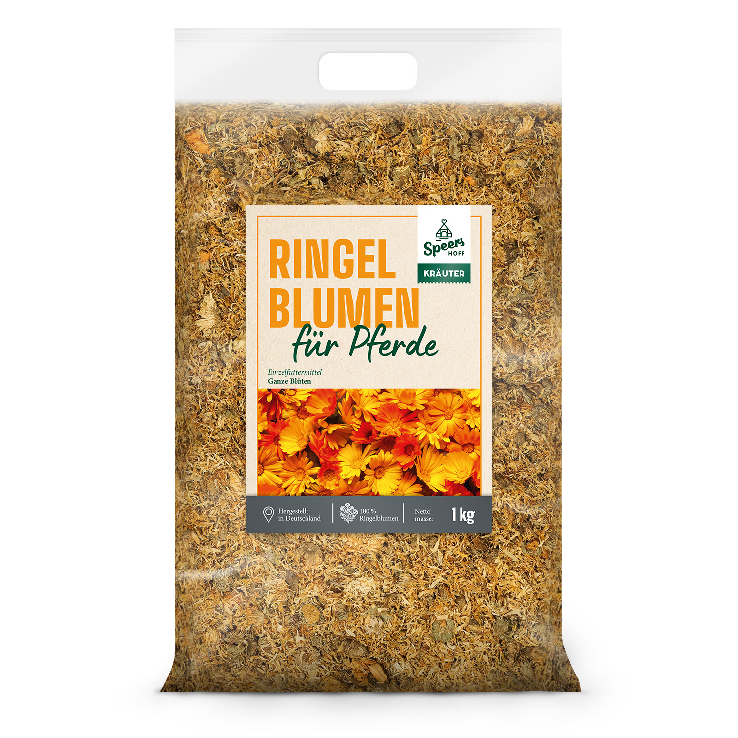 Speers Hoff Ringelbume für Pferde 1kg Für Haut & Verdauung Speers Hoff Ringelbume für Pferde 1kg Für Haut & Verdauung von Speers Hoff