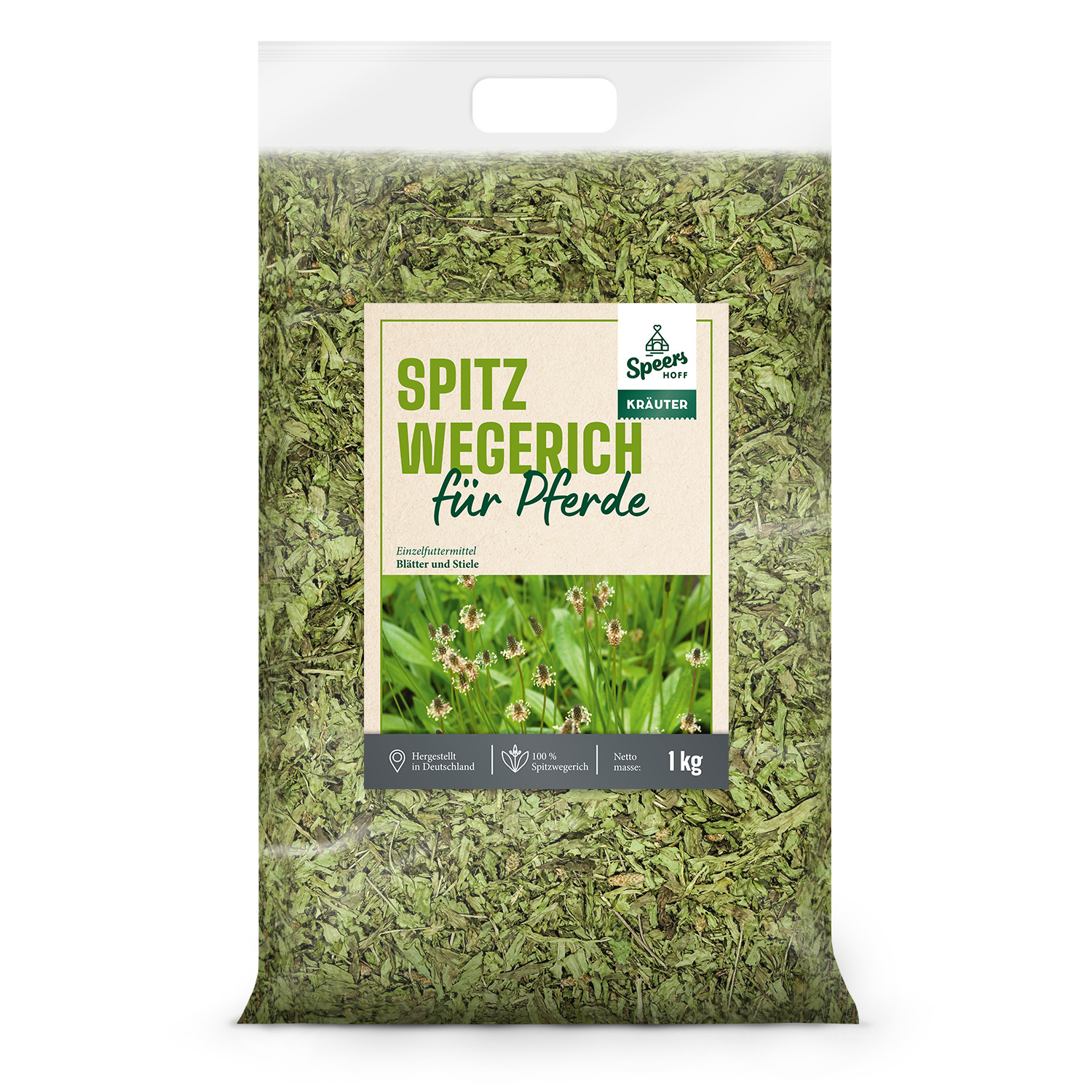 Speers Hoff Spitzwegerich für Pferde 1kg Für Atemwege & Verdauung Speers Hoff Spitzwegerich für Pferde 1kg Für Atemwege & Verdauung von Speers Hoff