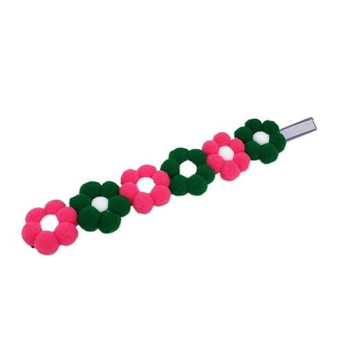 Florale Hundehalskette, buntes Halsband for Katzen, Regenbogen-Katzen-Welpen-Zubehör (Color : C1, Size : L40-45CM) von SpeesY