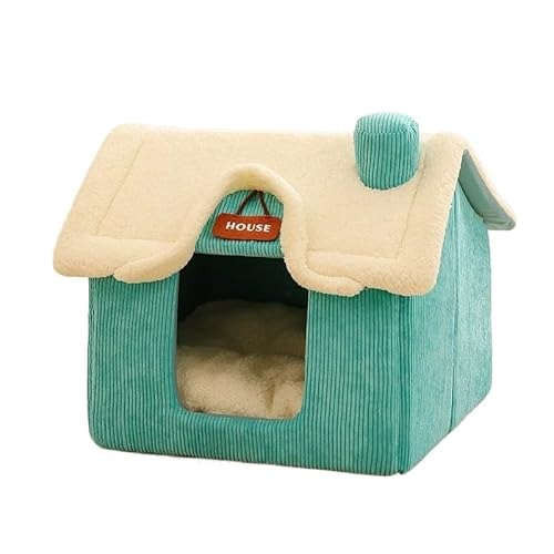 Haustier Katze Kleines Haus im Western-Stil for Haustier Hundehaus Nest Kleines Haus Zwinger Warm (Color : Pet small Villa) von SpeesY