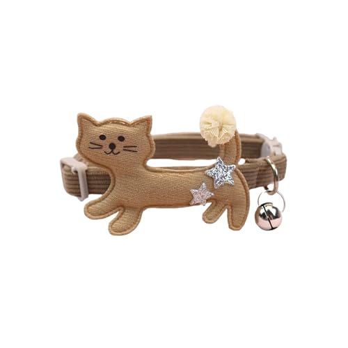 Süßes Katzenhalsband for kleine Welpen, Katzenhalsbänder, Schleife, Kätzchen, Katzenhalsband, Halskette mit Schleife (Color : 10) von SpeesY