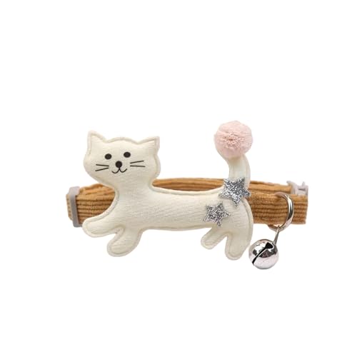 Süßes Katzenhalsband for kleine Welpen, Katzenhalsbänder, Schleife, Kätzchen, Katzenhalsband, Halskette mit Schleife (Color : 11) von SpeesY