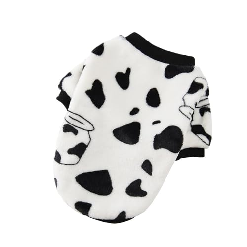Warme Welpen-Kleidung for kleine Hunde und Katzen, weiche, gemütliche Sweatshirts, Chihuahua-Kostümjacke (Color : C1, Size : L) von SpeesY