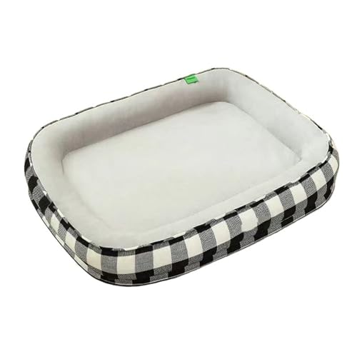 Weiches und bequemes Katzenbett, Hundehütte – warme und gemütliche kleine Hundehütte – abnehmbares und waschbares Welpenkissen – Katzenzubehör (Color : C5, Size : 50x40cm) von SpeesY