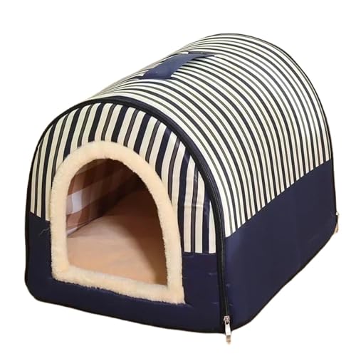 Zwingerbettmatte for kleine mittelgroße Hunde und Katzen, warmes Katzenbett, Nest, Haustierprodukte, Korb, Haustiere, Welpenhöhle, Sofa (Color : C6, Size : S-35x32x28cm) von SpeesY