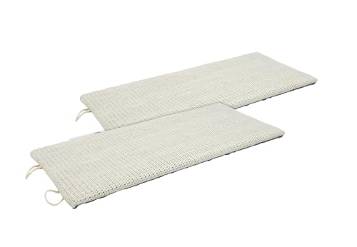 Katzen Kratzbrett klein mit 2 verschiedenen Seiten 50 x 22 cm - 2er Set - Sisal und Plüsch Kratzecke zum Legen oder Hängen - Wand Kratzmatte Kratzbaum Katzen Kratzbrett klein mit 2 verschiedenen Seiten 50 x 22 cm - 2er Set - Sisal und Plüsch Kratzecke zum Legen oder Hängen - Wand Kratzmatte Kratzbaum von Spetebo