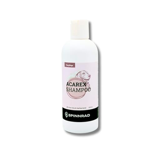 SPINNRAD Acarex Hundeshampoo, mit Aloe Vera Gel und Hanfsamenöl, für alle Felltypen, 250 ml SPINNRAD Acarex Hundeshampoo, mit Aloe Vera Gel und Hanfsamenöl, für alle Felltypen, 250 ml von Spinnrad