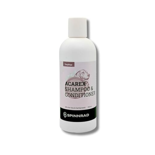 Spinnrad Acarex 2-in-1 Hundeshampoo & Conditioner, 250ml, mit Aloe Vera und Hanfsamenöl Spinnrad Acarex 2-in-1 Hundeshampoo & Conditioner, 250ml, mit Aloe Vera und Hanfsamenöl von Spinnrad