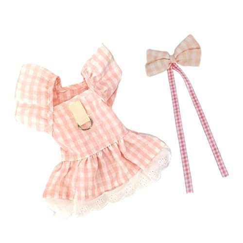 Haustierkleid, Blumenmuster, plissierter Saum, winddicht, Haustierweste, Welpen, fliegende Ärmel, Kleidung für Frühling, Weihnachten, Geburtstag, Rosa, Größe XL Haustierkleid, Blumenmuster, plissierter Saum, winddicht, Haustierweste, Welpen, fliegende Ärmel, Kleidung für Frühling, Weihnachten, Geburtstag, Rosa, Größe XL von SpirWoRchlan