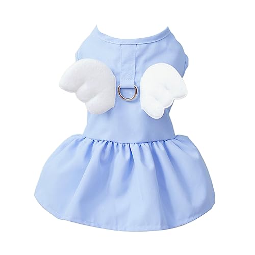 Haustierkleid, Rundhalsausschnitt, ärmellos, auffällig, Baumwolle, für Welpen, Hunde, Engelsflügel, Haustierbedarf, Valentinstag, Muttertag, Hochzeit, Jahrestag, Party, Abschluss, Weihnachten, Haustierkleid, Rundhalsausschnitt, ärmellos, auffällig, Baumwolle, für Welpen, Hunde, Engelsflügel, Haustierbedarf, Valentinstag, Muttertag, Hochzeit, Jahrestag, Party, Abschluss, Weihnachten, von SpirWoRchlan