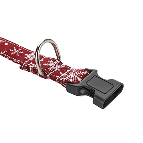 Weihnachtsdekoration, Haustierhalsband, Schneeflockenmuster, verstellbar, für Katzen, Hunde, Bandana für Weihnachten, Weihnachtsdekoration, Ornamente, Party-Dekoration, Geschenke (Stil 2, M) von SpirWoRchlan