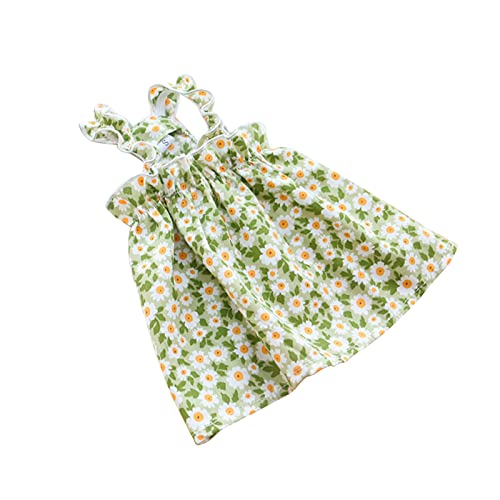 Welpenkleidung für Ausflüge, Sonnenschutz, modisch, Haustier, Blumenmuster, Strapsrock für Damen und Hunde, Weihnachts- und Geburtstagsgeschenke, Grün, Größe L Welpenkleidung für Ausflüge, Sonnenschutz, modisch, Haustier, Blumenmuster, Strapsrock für Damen und Hunde, Weihnachts- und Geburtstagsgeschenke, Grün, Größe L von SpirWoRchlan