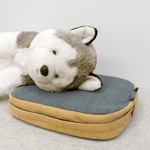 Hundekissen - Orthopädisches Hundebett - Grau und Hellbraun - 30x25x6 cm Hundekissen - Orthopädisches Hundebett - Grau und Hellbraun - 30x25x6 cm von Spire