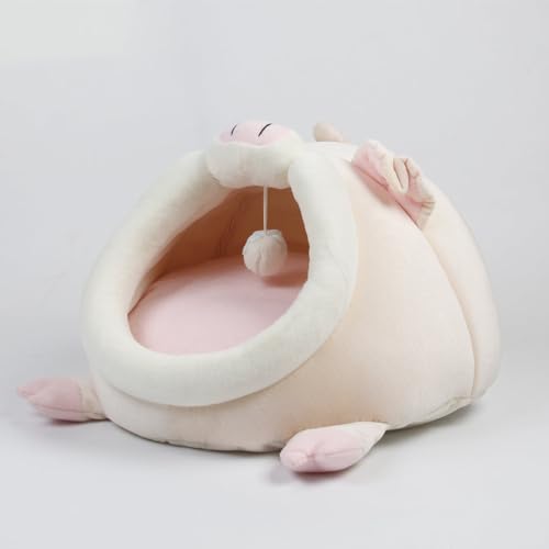 Katzenbett - warm - halb eingeschlossen - Katzenkissen - Süßer Schweinekopf - Farbe Rosa Katzenbett - warm - halb eingeschlossen - Katzenkissen - Süßer Schweinekopf - Farbe Rosa von Spire