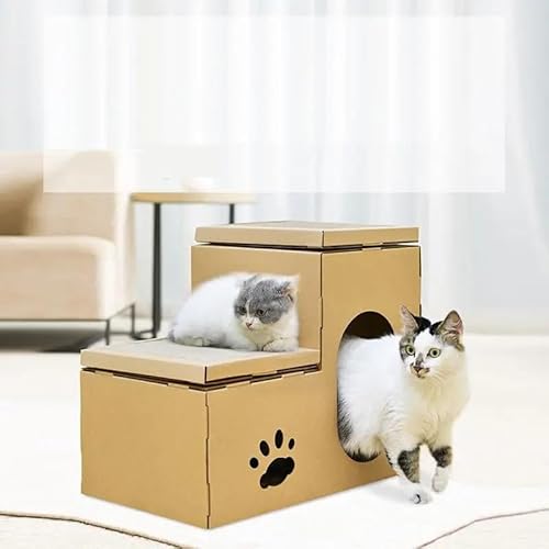 Spire Pets - Katzenhaus Krabbenspielhaus - Hütte für Katzen und Katzen - Katzentoilette von Spire