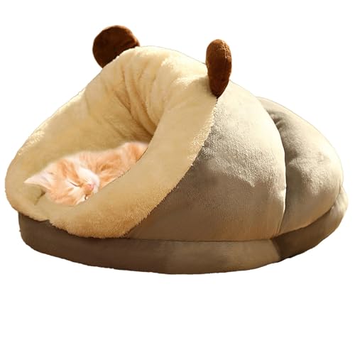 Spizummp Katzennest Bett – verdickter Haustierschlafsack, Winter, Katzenhaus | Komfortables Haustierhöhlenbett, warmes Höhlennest für Zuhause, Haustiergeschäfte Spizummp Katzennest Bett – verdickter Haustierschlafsack, Winter, Katzenhaus | Komfortables Haustierhöhlenbett, warmes Höhlennest für Zuhause, Haustiergeschäfte von Spizummp