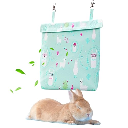 Spizummp Kühlender Kühlakku für Haustiere, Sommer-Tier-Kühllösung, zum Aufhängen, wiederverwendbar, Eisbeutel für Kaninchen, Nager, Meerschweinchen, Indoor-Kleintierkäfig von Spizummp