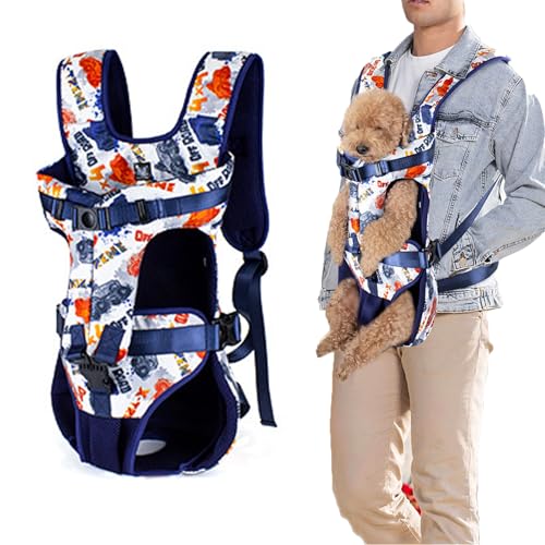 D,M,Hundetransporter für kleine Hunde, Katzenrucksack, Freisprech-Reisetasche für Katzen und Hunde, Haustier-Fronttrage-Rucksack D,M,Hundetransporter für kleine Hunde, Katzenrucksack, Freisprech-Reisetasche für Katzen und Hunde, Haustier-Fronttrage-Rucksack von SplendidHongyuan
