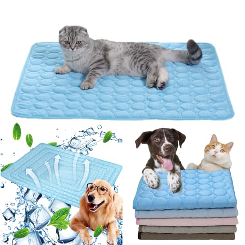SplendidHongyuan A,XS,Kühlmatte für Haustiere, Kühlmatte für Hunde, Kühlmatte für Haustiere für Katzen, Selbstkühlmatte für Hundebetten, waschbare Schlafmatte aus Eisseide für Haustiere SplendidHongyuan A,XS,Kühlmatte für Haustiere, Kühlmatte für Hunde, Kühlmatte für Haustiere für Katzen, Selbstkühlmatte für Hundebetten, waschbare Schlafmatte aus Eisseide für Haustiere von SplendidHongyuan