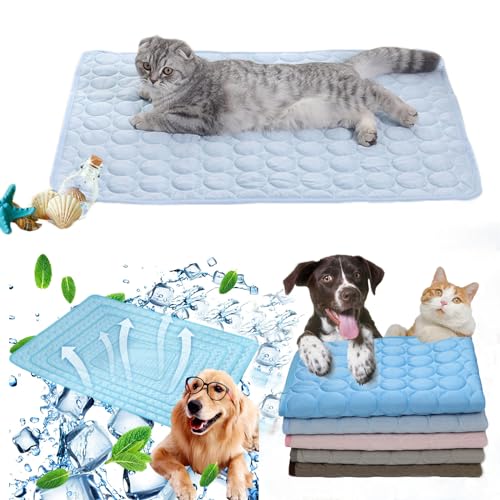 SplendidHongyuan D,XXL,Kühlmatte für Haustiere, Kühlmatte für Hunde, Kühlmatte für Haustiere für Katzen, Selbstkühlmatte für Hundebetten, waschbare Schlafmatte aus Eisseide für Haustiere SplendidHongyuan D,XXL,Kühlmatte für Haustiere, Kühlmatte für Hunde, Kühlmatte für Haustiere für Katzen, Selbstkühlmatte für Hundebetten, waschbare Schlafmatte aus Eisseide für Haustiere von SplendidHongyuan