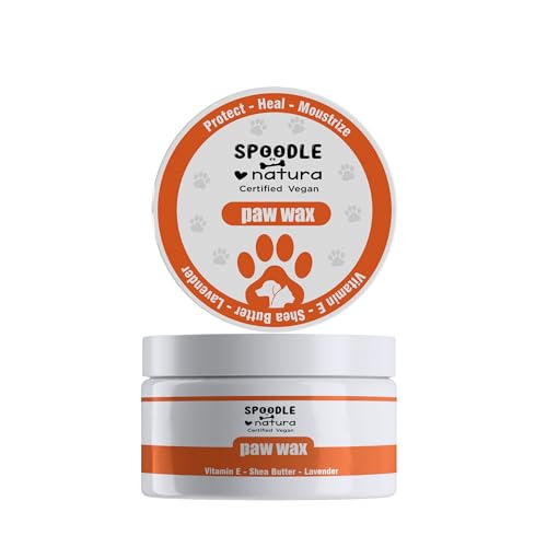 Spoodle Natura Pfoten und Nasenbalsam für Hunde – Leck-sicherer, natürlicher Feuchtigkeitsspender für rissige Pfoten von Hunden und Katzen – Heilt, beugt Trockenheit und Reizungen vor- Spoodle Natura Pfoten und Nasenbalsam für Hunde – Leck-sicherer, natürlicher Feuchtigkeitsspender für rissige Pfoten von Hunden und Katzen – Heilt, beugt Trockenheit und Reizungen vor- von Spoodle Natura
