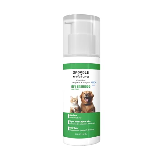 Haustier Fußreinigungsschaum Wasserloses, Pfotenreiniger, Pfotenreiniger für Hund und Katze, Wasserloses Hundeshampoo, ohne Spülung Paw Cleaner -100% Vegan - 150 Ml Haustier Fußreinigungsschaum Wasserloses, Pfotenreiniger, Pfotenreiniger für Hund und Katze, Wasserloses Hundeshampoo, ohne Spülung Paw Cleaner -100% Vegan - 150 Ml von Spoodle Natura