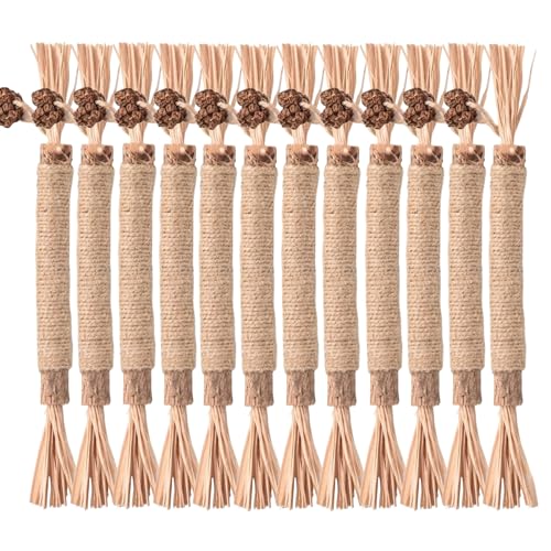 12 Stück Katzenminze Sticks: Katzenspielzeug Katzensticks Katzenminze Spielzeug Katzensticks, Katzenminze Kausticks für Katzen, zur Zahnpflege Katzen gegen Mundgeruch Katzenspielzeug (A) 12 Stück Katzenminze Sticks: Katzenspielzeug Katzensticks Katzenminze Spielzeug Katzensticks, Katzenminze Kausticks für Katzen, zur Zahnpflege Katzen gegen Mundgeruch Katzenspielzeug (A) von Sporgo