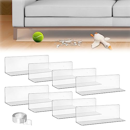Sporgo 8 Stück Spielzeugblocker für Möbel, Transparente Spielzeug-Blocker Stark Klebende Schallwand, Haustier-Prallplatte Verhindern, DASS Dinge unter Couch, Sofa, Bett Sporgo 8 Stück Spielzeugblocker für Möbel, Transparente Spielzeug-Blocker Stark Klebende Schallwand, Haustier-Prallplatte Verhindern, DASS Dinge unter Couch, Sofa, Bett von Sporgo