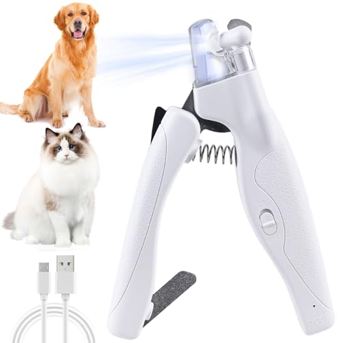 Sporgo Krallenschere für Hunde: Nagelknipser mit Led Licht für Hunde Katzen, 2 in 1 Nagelschere und Krallenschleifer, Krallenschneider für Hunde mit Nagelfeile, für Kleine Mittlere Hunde und Katzen Sporgo Krallenschere für Hunde: Nagelknipser mit Led Licht für Hunde Katzen, 2 in 1 Nagelschere und Krallenschleifer, Krallenschneider für Hunde mit Nagelfeile, für Kleine Mittlere Hunde und Katzen von Sporgo