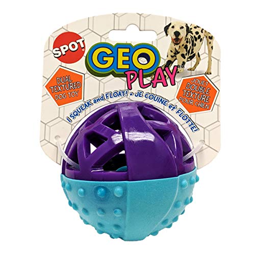 Ethical Geo Play Hundespielzeugball mit doppelter Textur von SPOT