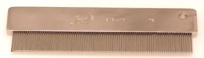 Spratts Kamm 76 - Haarkamm, Messing, 10.2 cm, Brown, Silver, Unisex, Alle von Spratts