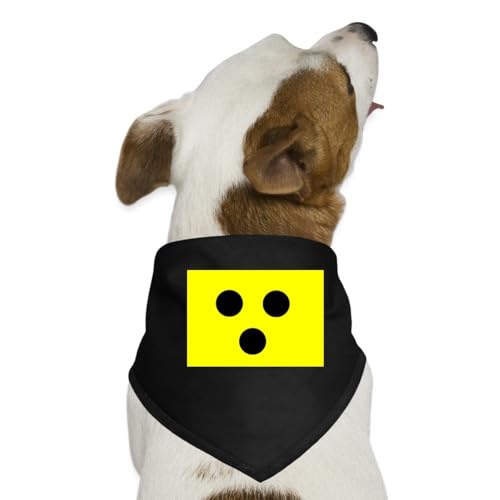 Spreadshirt Blindenzeichen Für Assistenzhunde Oder Blinde Hunde Hundebesitzer Hunde-Bandana, One Size, Schwarz Spreadshirt Blindenzeichen Für Assistenzhunde Oder Blinde Hunde Hundebesitzer Hunde-Bandana, One Size, Schwarz von Spreadshirt