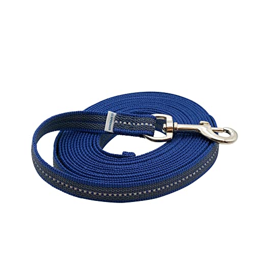 Gummierte Suchleine ohne Handschlaufe - blau, 10 m Gummierte Suchleine ohne Handschlaufe - blau, 10 m von Herm Sprenger