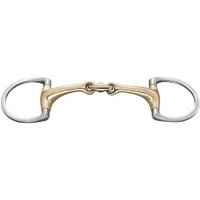 Sprenger Olivenkopfgebiss Dynamic RS Sensogan mit D-förmigem Ring doppelt gebrochen 1,4 cm 13,5 cm Sprenger Olivenkopfgebiss Dynamic RS Sensogan mit D-förmigem Ring doppelt gebrochen 1,4 cm 13,5 cm von Sprenger