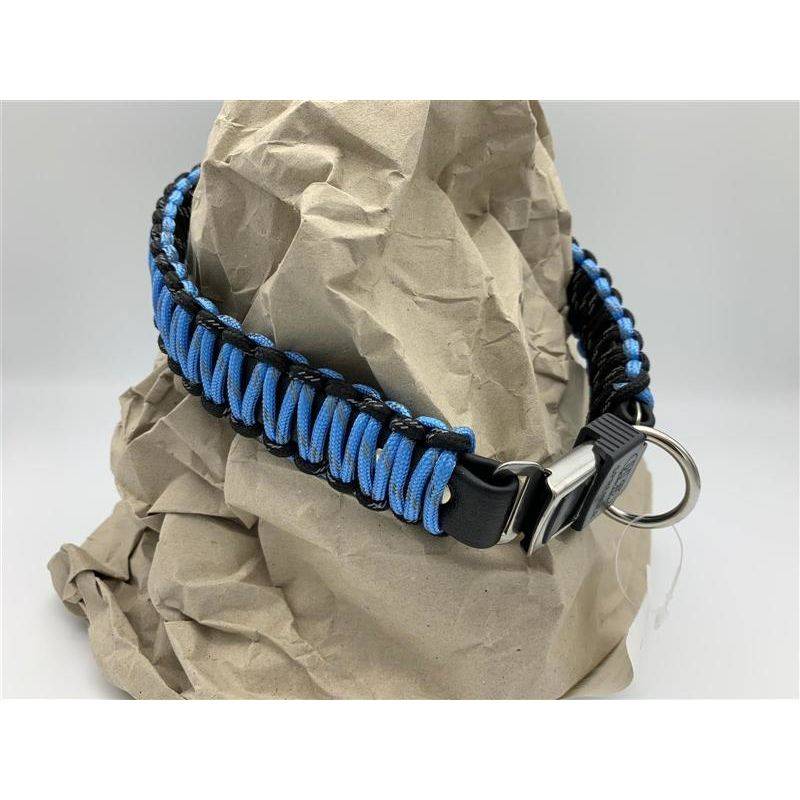 Sprenger Paracord Halsband mit ClickLock Verschluss 30 cm Blau von Sprenger