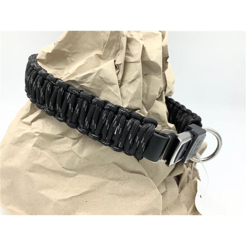 Sprenger Paracord Halsband mit ClickLock Verschluss 30 cm Schwarz von Sprenger