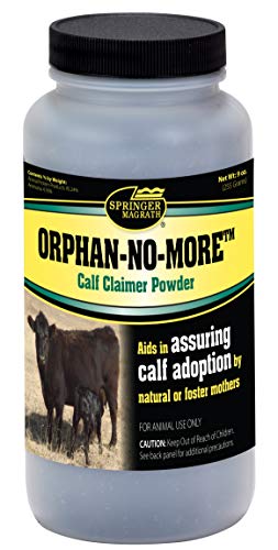 Springer Magrath Orphan-No-More Calf Claimer Powder Powdered Calf & Lamb Claim Aids in Newborn Adoption (265.1 g.) (Art.-Nr. 106ONM) von Springer Magrath